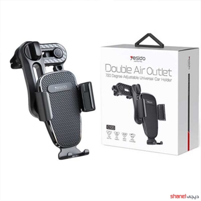 نگهدارنده موبایل خودرو یسیدو مدل C105 Yesido Double Airoutle-C105